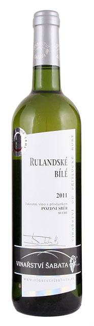 Rulandské bílé pozdní sběr